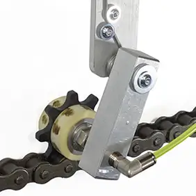 Chain lubrication sprocket