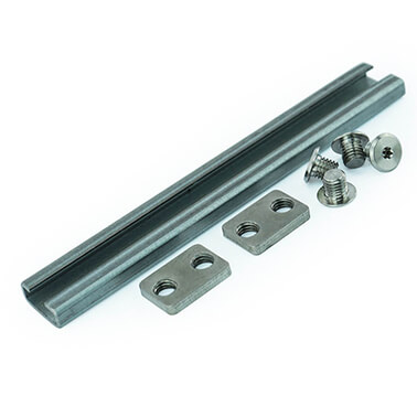 Montageschiene Schmierritzel