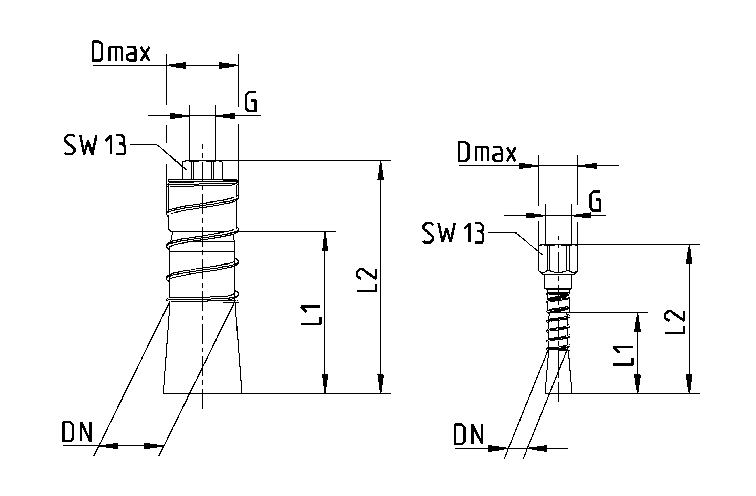 Schmierpinsel Maße