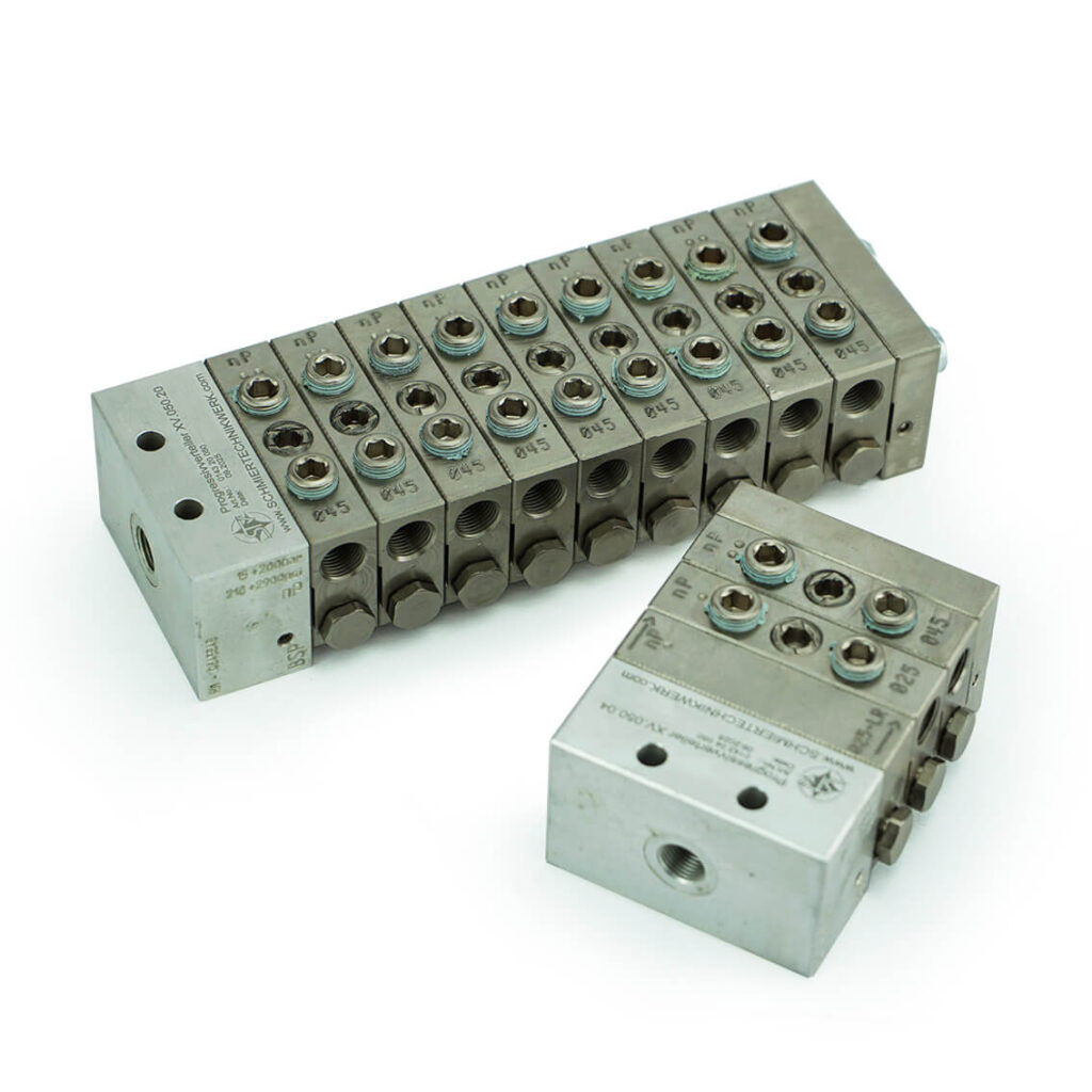 XV-Fettverteiler / Progressivverteiler