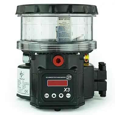 X3 Central lubrication from STW