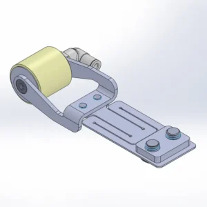 Flächenschmierung mit Schmierrolle