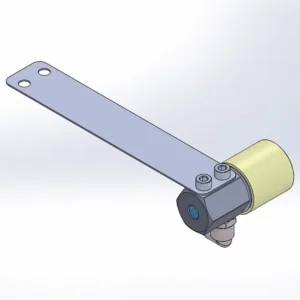 kleine Schmierrolle gewinkelt