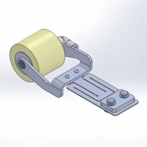 Schmierrolle Federnd
