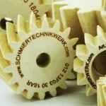 Felt gear wheels