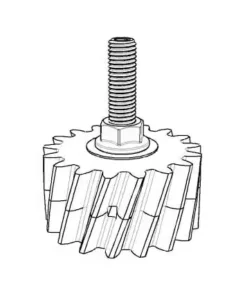 Lubricating gear