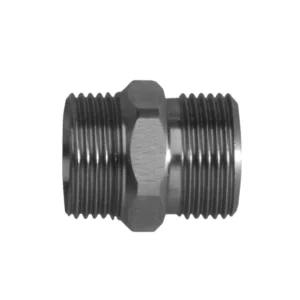 Adapter mit Aussengewinde Edelstahl Metallgelenkschlauch
