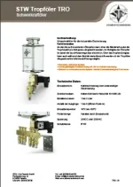 Data sheet drip oiler