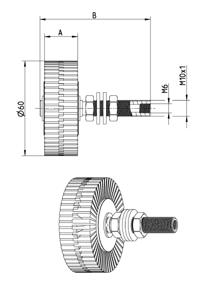 Rollenpinsel_Zeichnung_01 Schmierpinsel
