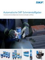 SKF Katalog zu Schmierstoffgebern